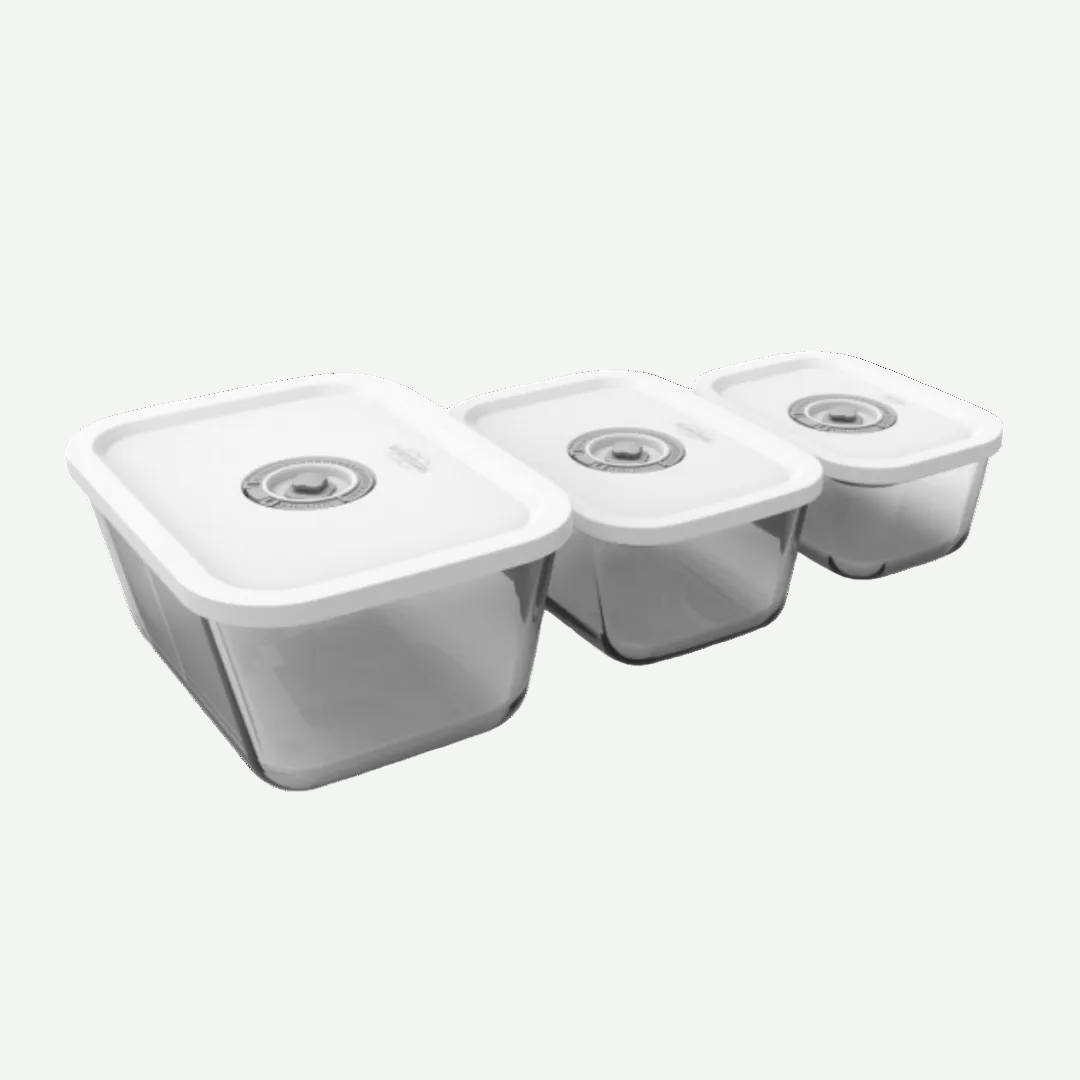 Thermomix® Vacuümcontainers Set van 3